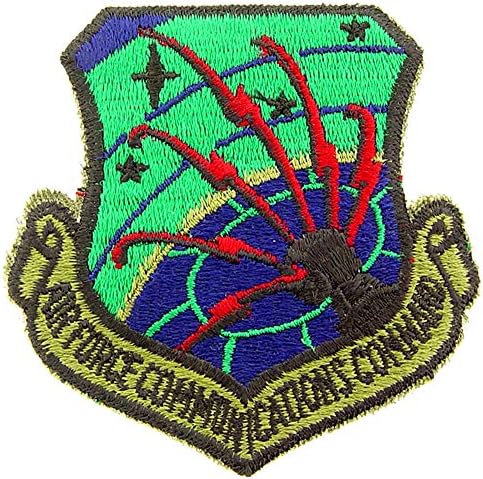 Egyesült Államok légiereje USAF Kommunikációs Parancs Hímzett Javítás, Vas-A Ragasztó (Színes)