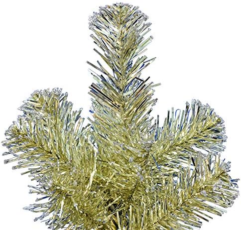 Vickerman 2' Pezsgő Csillogó Mesterséges Karácsonyfa, Kivilágítatlan - Ál Csillogó Karácsonyfa - Szezonális Beltéri Lakberendezés