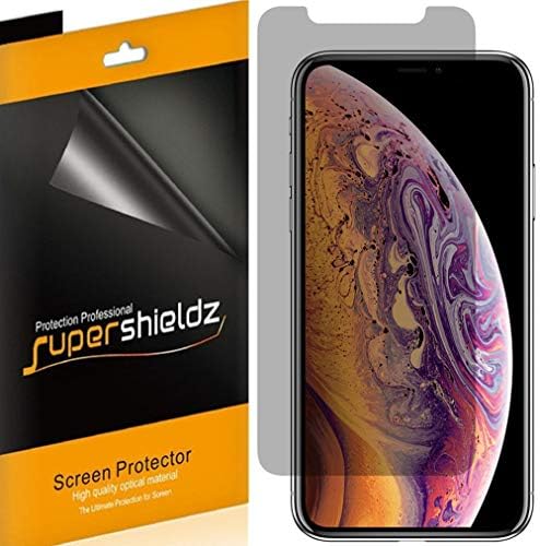 (2 Csomag) Supershieldz (Magánélet), Anti-Spy Képernyő Védő Pajzs Célja az Apple iPhone 11 Pro iPhone X/Xs (5.8 hüvelyk)
