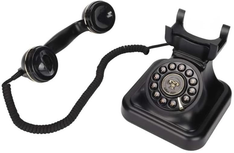 ZJHYXYH Retro Vezetékes Telefon Európai Régi Stílusú Vezetékes Telefon Asztali Fix Vezetékes Telefon, Otthoni Iroda Hotel Dekoráció