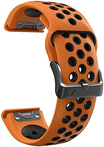 MGTCAR 26mm 22mm Quick Fit Watchband A Garmin Fenix 6 6X 5X Pro 5 Plusz 3HR S60 945 Enduro Szilikon Karkötő gyorskioldó