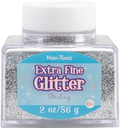 Sulyn Ezüst Extra Fine Glitter Gyűjtő Edény