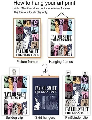 Swift Poszter Borító Zene Plakátok Szoba Esztétikai Vászon Wall Art a Tini-Lányok a Szoba Decor keret nélküli Szett (3 Taylor