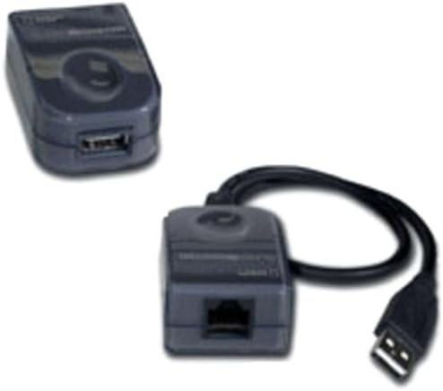C2G USB Extender, Modem, USB 2.0-át, Cat5, Fekete, Kábelek, hogy Menjen 53880