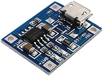 ZYM119 1db 5V Micro USB 1A 18650 Lítium Akkumulátor Töltés Fórumon Védelem Töltő Modul Áramkör (Szín : 18650 Mini)
