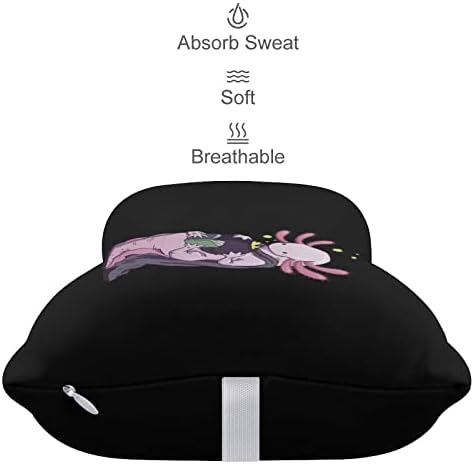 Varázslatos Axolotl 2db Autó Párnák Lélegző Auto Fej Többi Párna Kényelmes Ülés Párna Illik Minden Jármű