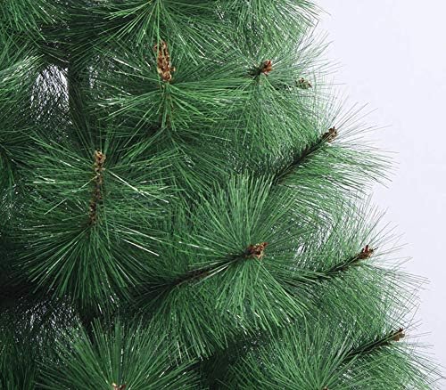 DLPY Prémium Mesterséges karácsonyfa, Szilárd Fém Lábak Díszített Fa Állvány Auto-Terjed 456 Tippek a Teljes Fa Fél lakberendezési