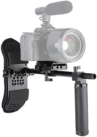 NICEYRIG Mellkasi Mount 15mm Rig Támogatási Rendszer DSLR tükör nélküli Fényképezőgép Videokamera Folyamatos Film Készítése - 379