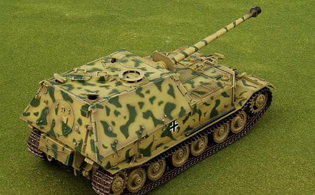 Sd.Kfz.184 Elefant Német Hadsereg 1./sPzAbt 653 1/35 ABS Tank Előre elkészített Modell