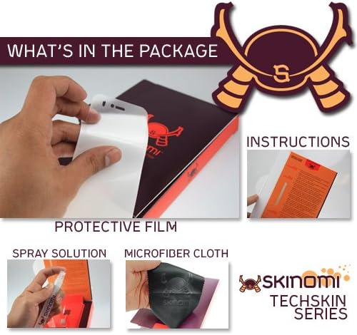 Skinomi képernyővédő fólia Kompatibilis Motorola Droid Turbo Tiszta TechSkin TPU Anti-Buborék HD Film