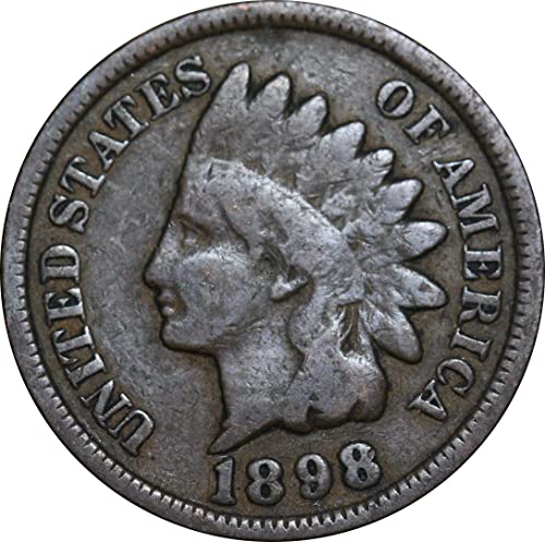1800 's 19. Századi AMERIKAI Indián Fej Bronz-Kal Átlagos Forgalomban Feltétel - Régi Amerikai Penny