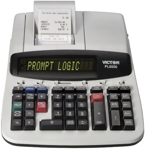 Victor Technológia PL8000 Termikus Nyomtatást Kalkulátor, Gyors Logika, Segíts Kulcs, 8.0 sor / Másodperc ...