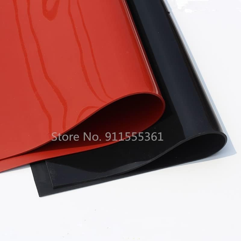 Egyedi Szilikon gumi lap Vastagsága 1/2/34 mm vastagság*1 méter*2 méter szélességű piros színű Gumi Lap Mat - (Méret: 1x1000x2000mm,