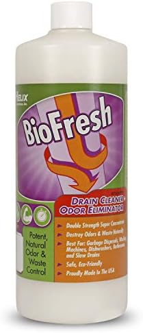 BioFresh - Enzim Lefolyó Tisztító & Odor Eliminator. Deodorizes, valamint Megnyitja a Büdös Szemét Elidegenítését, mosógépek, Lassan