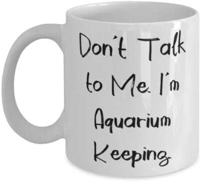 Szarkasztikus Akváriumban Tartani, Ne Beszélj Velem. Én Akváriumban Tartani, Egyedi 11oz 15oz Bögre Férfiak Nők