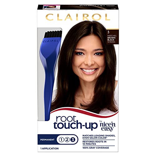 Clairol Root Touch-Up által Szép ' n ' Könnyű, Tartós hajfesték, 1BRW Fekete Haja Színe, a doboz tartalma 1