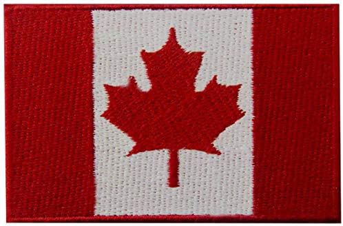 EmbTao Kanadai Zászló Hímzett Javítás Kanadai Maple Leaf Vasalót Varrni A Nemzeti Jelkép