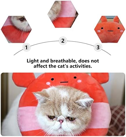 Ipetboom Plüss Kutyus 3 db Macska Helyreállítási Macskák Állítható Gyógyító Fejét Kiskutya Falatot Háziállatok Anti-Semmiből Nyak Anti-Nyalás