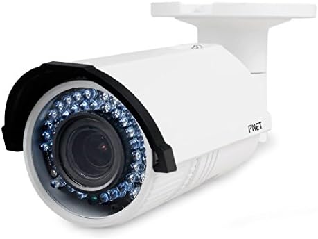 Pnet 4 Megapixeles IP Kamera PN-B403VF 2.8-12mm Vandál Bizonyíték IR Bullet Kamera RTSP ONVIF SD kártya slot, valamint Audio csatlakozók