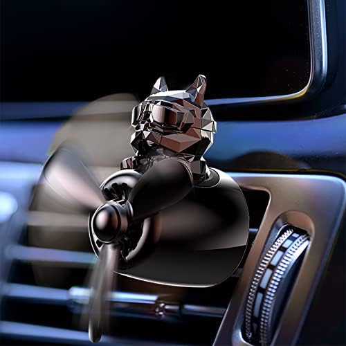 Fancemot Autó Illatosítók Fekete Bulldog Kísérleti Autó Diffúzor Aranyos Autó Parfüm Vicces Autó Illat (Bulldog-Fekete)