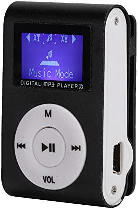 LIZEALUCKY 32 gb-os MP3-Lejátszó Beállítása, Hordozható Mini MP3 Lejátszó Sport Vissza Klip LCD kijelző MP3 Támogatás memóriakártyát,