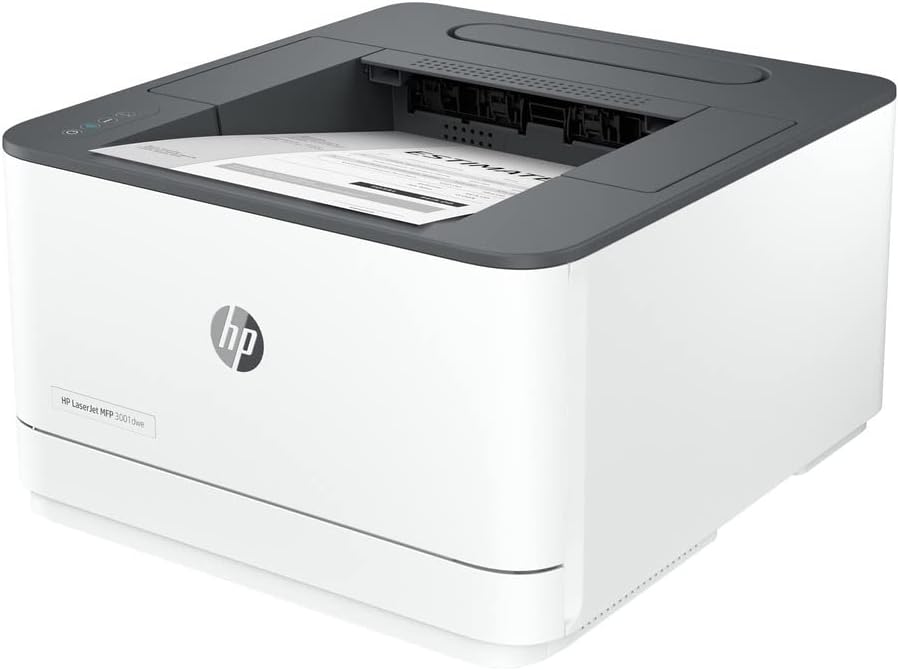 HP LaserJet Pro 3001dwe Vezeték nélküli Fekete-Fehér fekete-Fehér Nyomtató a HP+ Smart Office Funkciók
