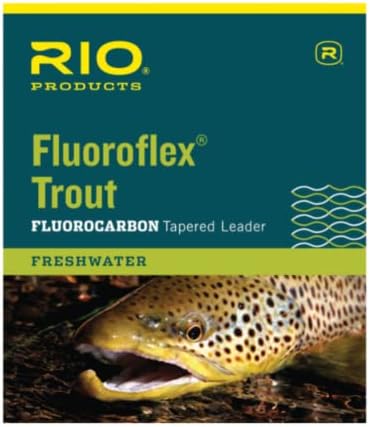 Rio Horgászni Fluoroflex Pisztráng Vezető 9 Láb 3 Pack