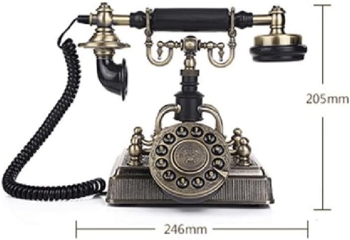ZYKBB Klasszikus Antik Telefon Divat Vintage Telefon Vezetékes Telefon