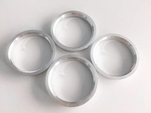 NB-AERO (4) Alumínium Hub Központú Gyűrűk 66.1 mm (Kerék), hogy 63.4 mm (Hub) | Hubcentric Középső Gyűrű 63.4 mm 66.1 MM