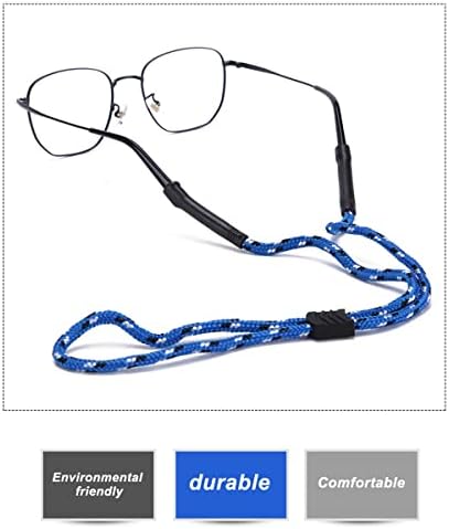 Szemüveg Pánt (4 DB) Napszemüveg Heveder, Sport Szemüveg Zenekar, Állítható napszemüvegek Tápkábel Akasztó Nyak Birtokosai,