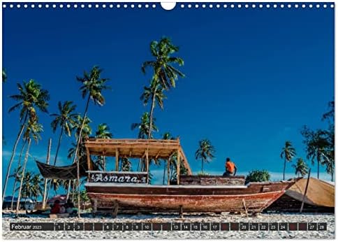 Inselparadies Sansibar (Wandkalender 2023 DIN A3 quer), Calvendo 2023 havi naptár
