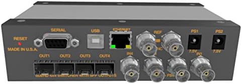 MSC-FS44BFL Mátrix Kapcsoló, 4 BNC Bemenet 4 SFP Kimeneti 3G-SDI Mini Kapcsoló a Gomb Panel (Optikai vagy Más SFP modulok nem Tartalmazza)
