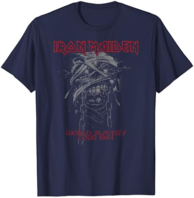 Iron Maiden - Világ Rabszolgaság 1984 Póló