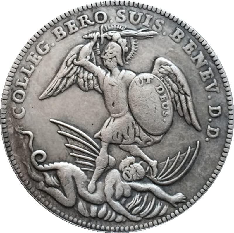 1720 Svájci Érmék Réz Ezüstözött Antik Érmék, Érme, Kézműves Gyűjtemény Csapás