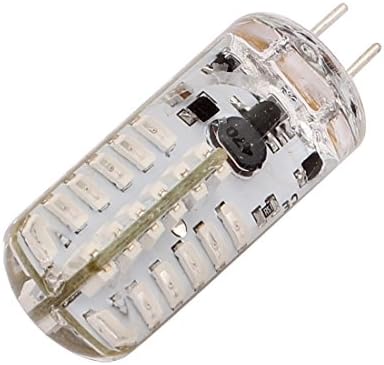 Aexit AC/DC12V 3W lámpatestek, valamint az ellenőrzések SMD LED Izzó Szilikon Lámpa, 48 LED-es G4 3014 Jelző Piros