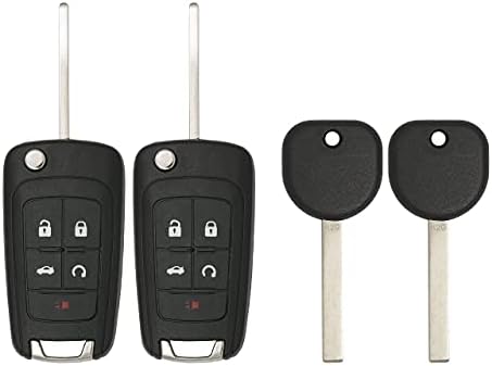 Keyless2Go felváltó Új Kulcsnélküli Távoli 5 Gombot Flip Autós kulcstartó Járművek Használatra FCC OHT01060512 a Vágatlan Transzponder Gyújtás