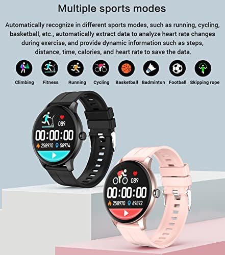 UCCE Smartwatch a Nők Bluetooth Dial-Up Hívást, Fitness Tracker Zene Vezérlés, Üzenet,Lépésszámláló Kalória Vízálló, Android