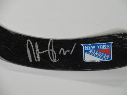 Dan Boyle Aláírt hokiütő New York Rangers Aláírt - Dedikált NHL Botok
