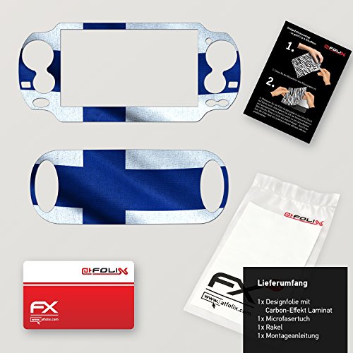 Sony PlayStation Vita Design Bőr zászló Finnország Matrica a PlayStation Vita