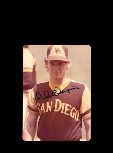 Mike Bajnok Aláírt Eredeti 1970-es 4x5 Snaphot Fotó San Diego Padres A Cubs Wrigley