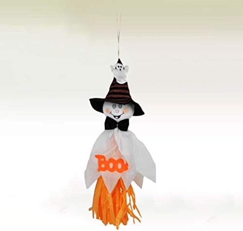 SOIMISS Halloween Party Dekoráció Horror Szellem Gyerekek Trükk Lóg Dekoráció Boszorkányok Medál Kellékek (Fehér)