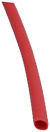 X-mosás ragályos 164Ft Hossza 1mm Belső Átm Poliolefin Szigetelt Hő zsugorcső Wire Wrap Piros(164 pitét, de largo 1 mm, de diámetro belső Aislamiento