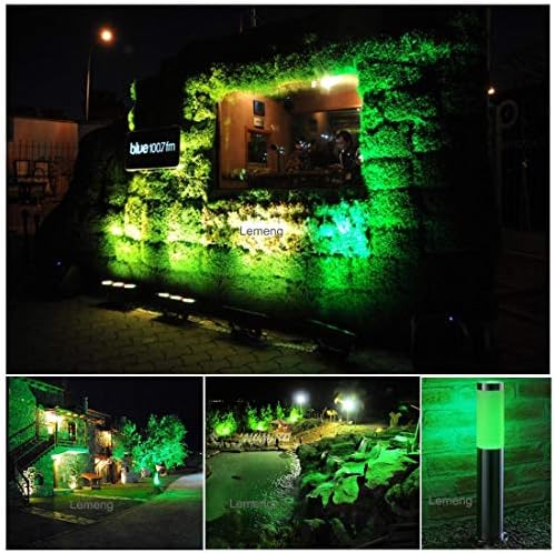Zöld MR16 LED Izzó 50W Egyenértékű Halogén Csere 6W, 12V-os Bi-pin GU5.3 Kerti Táj Udvaron Világítás - Csomag 6