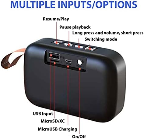 Tek Styz Hangszóró Kompatibilis A Zen Mobil Ultrafone 303 Elit Szövet Design 3W Játékidő 6H Beltéri, Kültéri Utazási (Szürke)