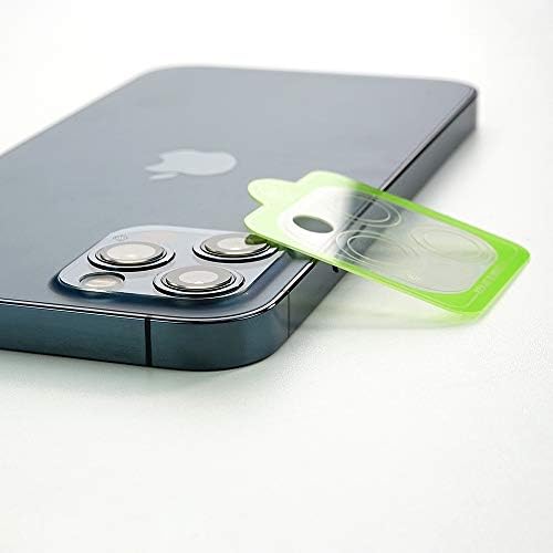 GHEE-OHM [2-Pack] iPhone 12 PRO MAX Kamera Lencséjét Védő. ÜGY Barátságos iPhone Kamera Lencséjét Védő [HD Világos Anti-Semmiből Edzett