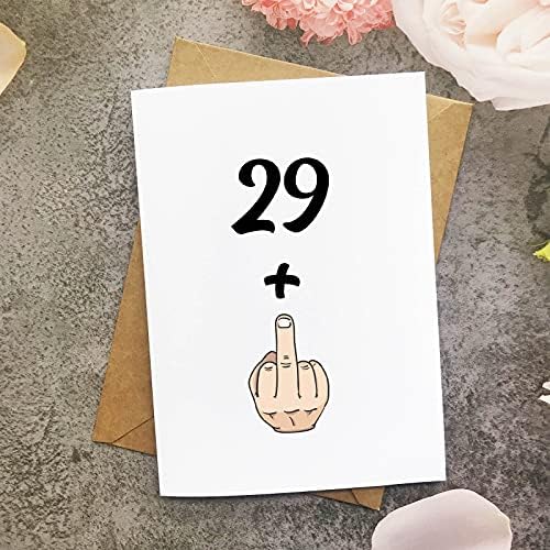 Vicces 30 éves Kártya, 29+1 nők, Vagy a Férfiak Édes 30 Éves Születésnapi Ajándék Vicc Kártya