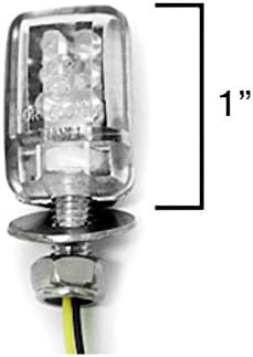 Krator Mini Egyéni LED lámpa Jelzőfény Lámpa Kompatibilis Yamaha YZF 750 1000 Seca Maxim