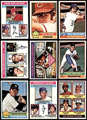 1976 O-Pee-Chee Baseball Részleges Teljes Készlet (Baseball Szett) EX/MT