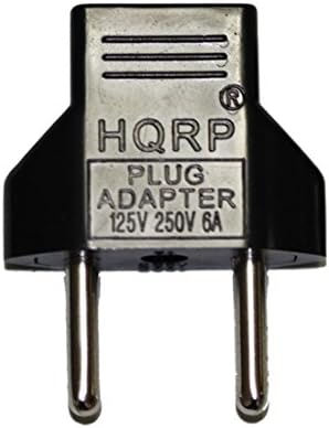 HQRP AC Adapter Kompatibilis Omron Egészségügyi HEM-711/711 / HEM-711AC / 711AC Csere Tápkábel vérnyomásmérő [UL], Plusz HQRP Euro