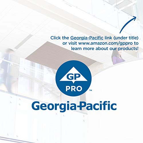 Grúzia-Pacific Kék Basic PRO 2-Rétegű papírzsebkendő, Lapos Doboz, 47410, 100 Lap / Doboz, 30 Doboz / karton, Fehér